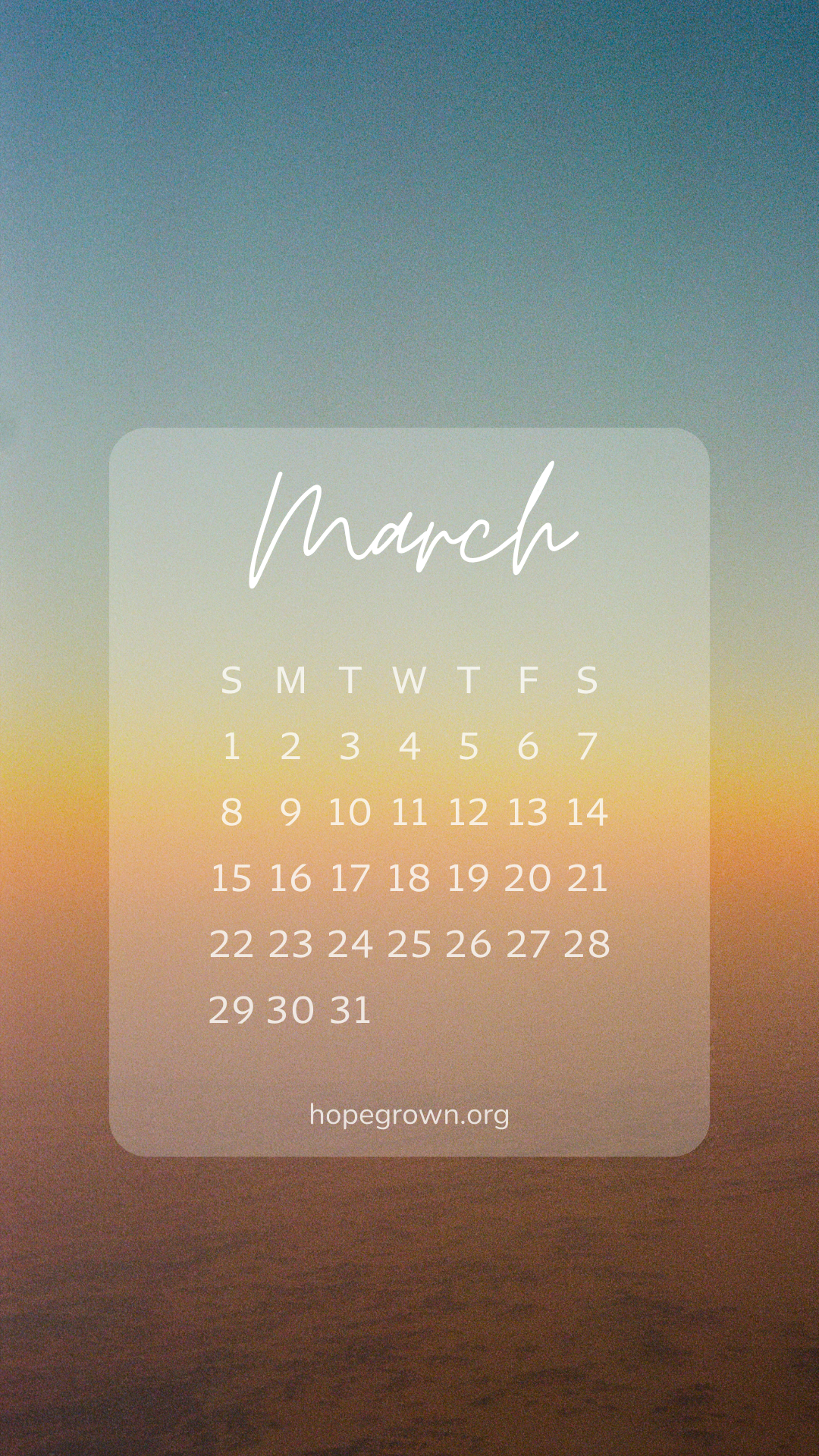 March-free-phone-wallpaper-hombre-sunset-2026-hopegrown.png