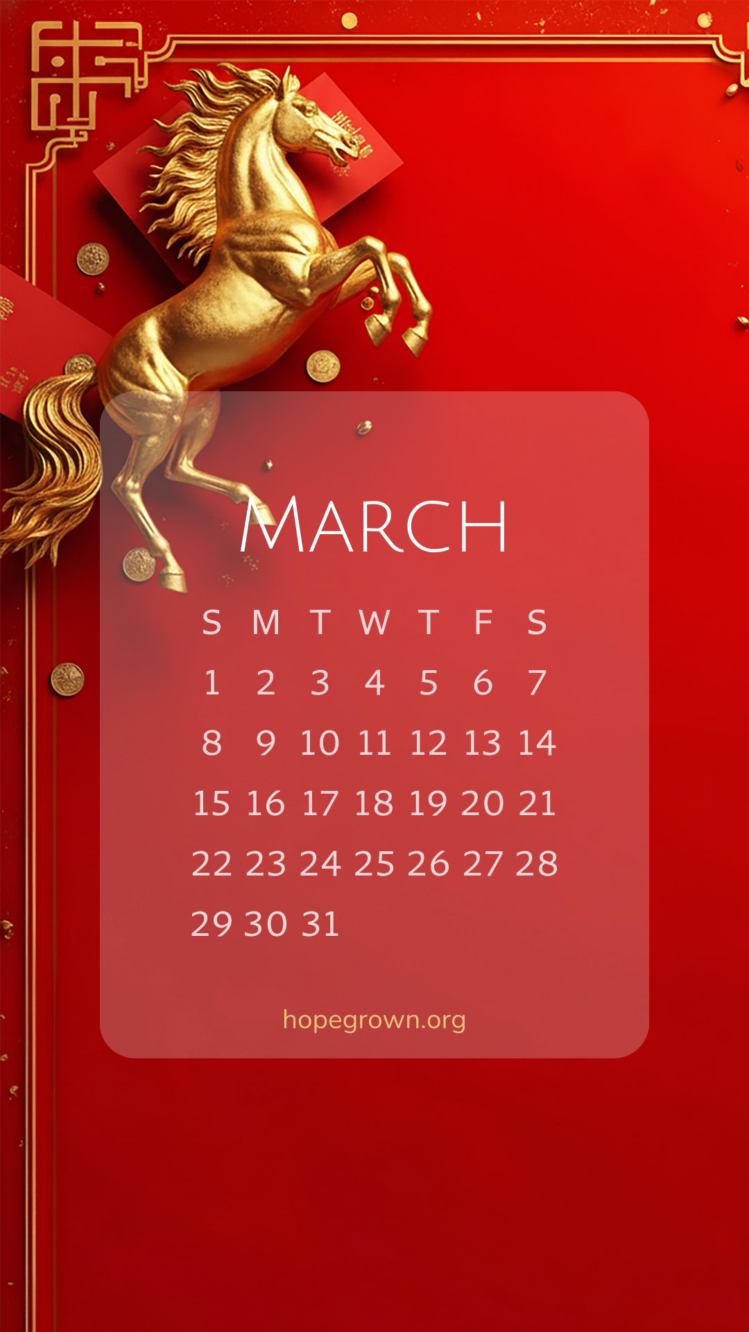 March-free-phone-wallpaper-lunar-horse-year-2026-hopegrown.png