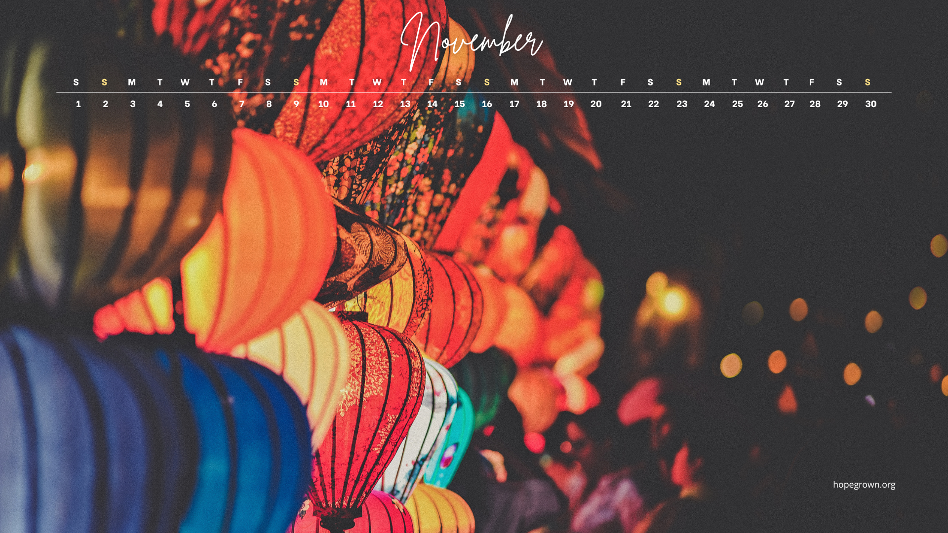 Click here to download November-free-desktop-wallpaper-floating-night-lanterns-2025-hopegrown.png