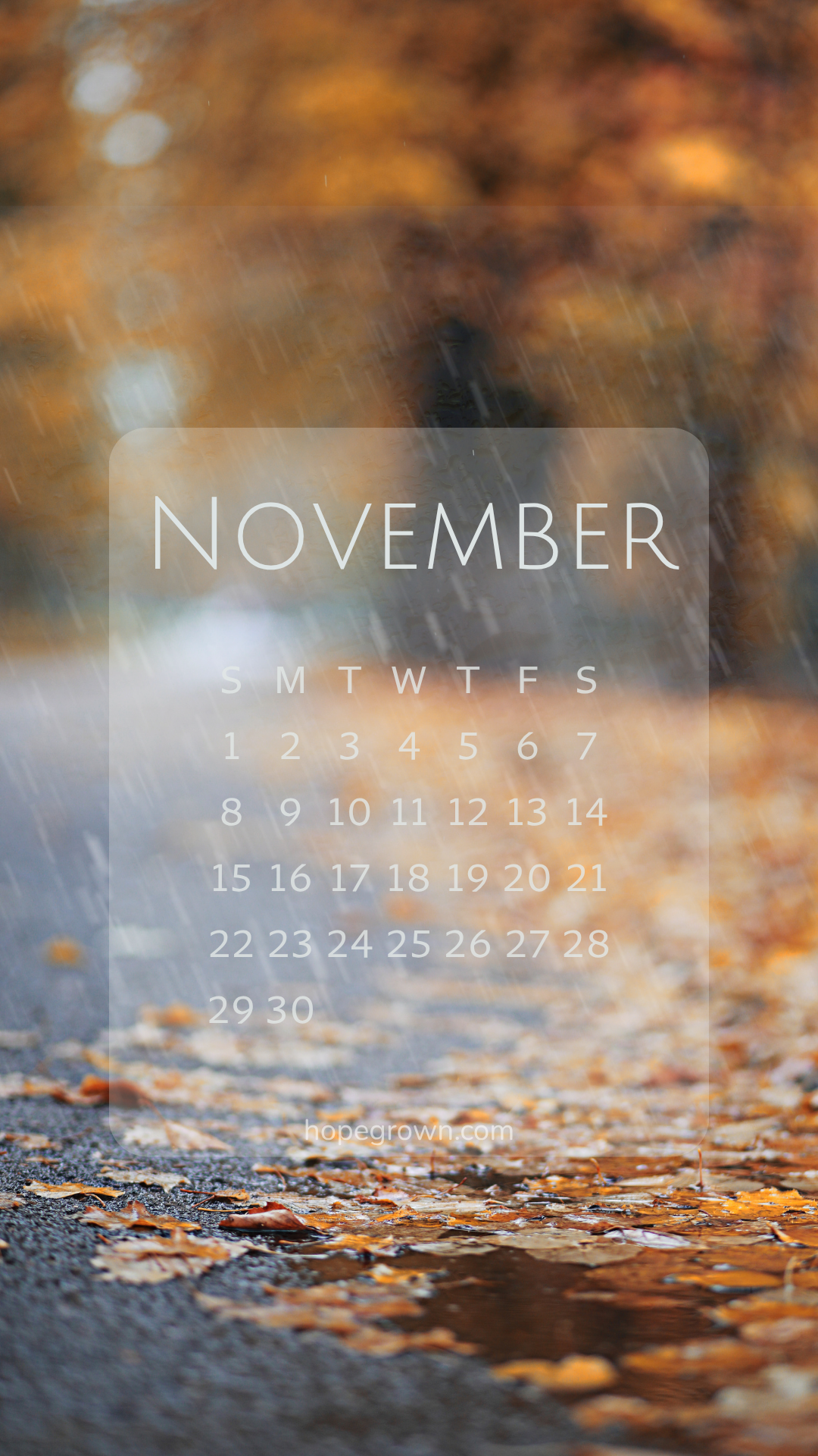 November-free-phone-wallpaper-autumn-sounds-like-rain-2026-hopegrown.png