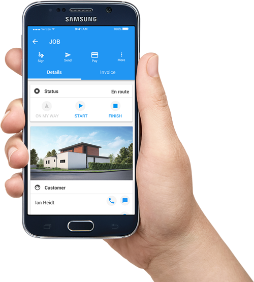 best hvac software mobile app housecall pro