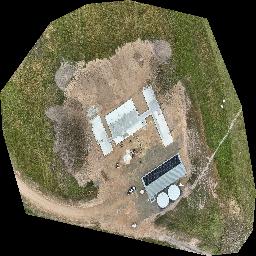 Farm Shed and House on Maps Made Easy