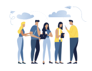 Illustration of our team