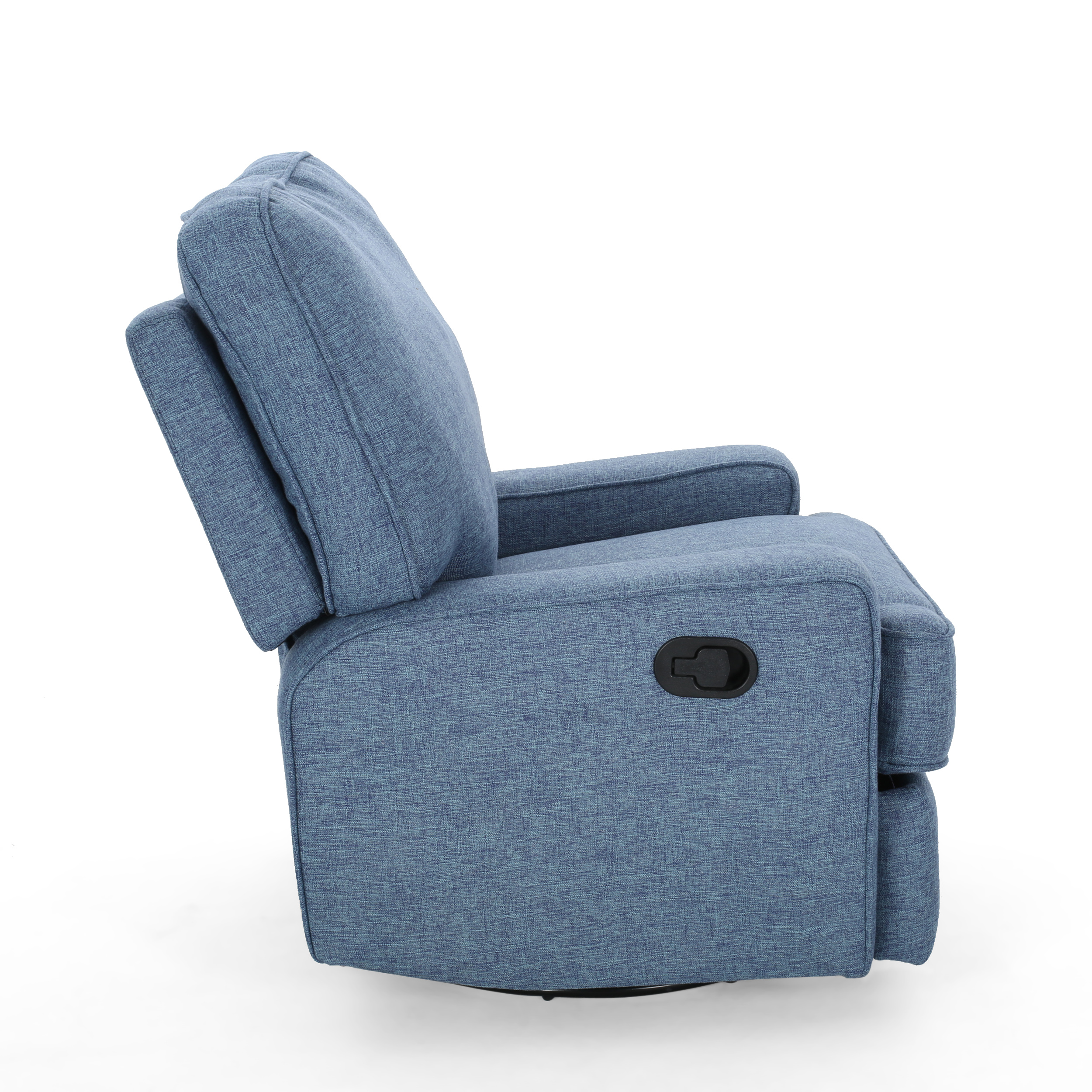 navy swivel glider