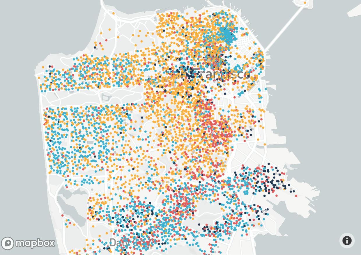 Testing Out Data-Driven Styling in Mapbox GL JS