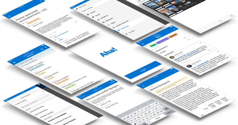 Aha! mobile app