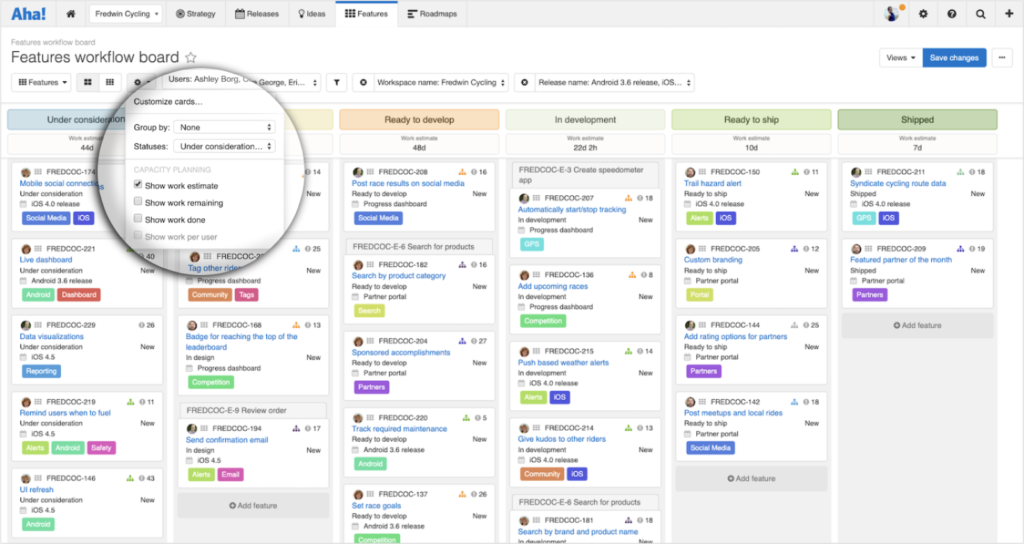 Workflow Board Customizations