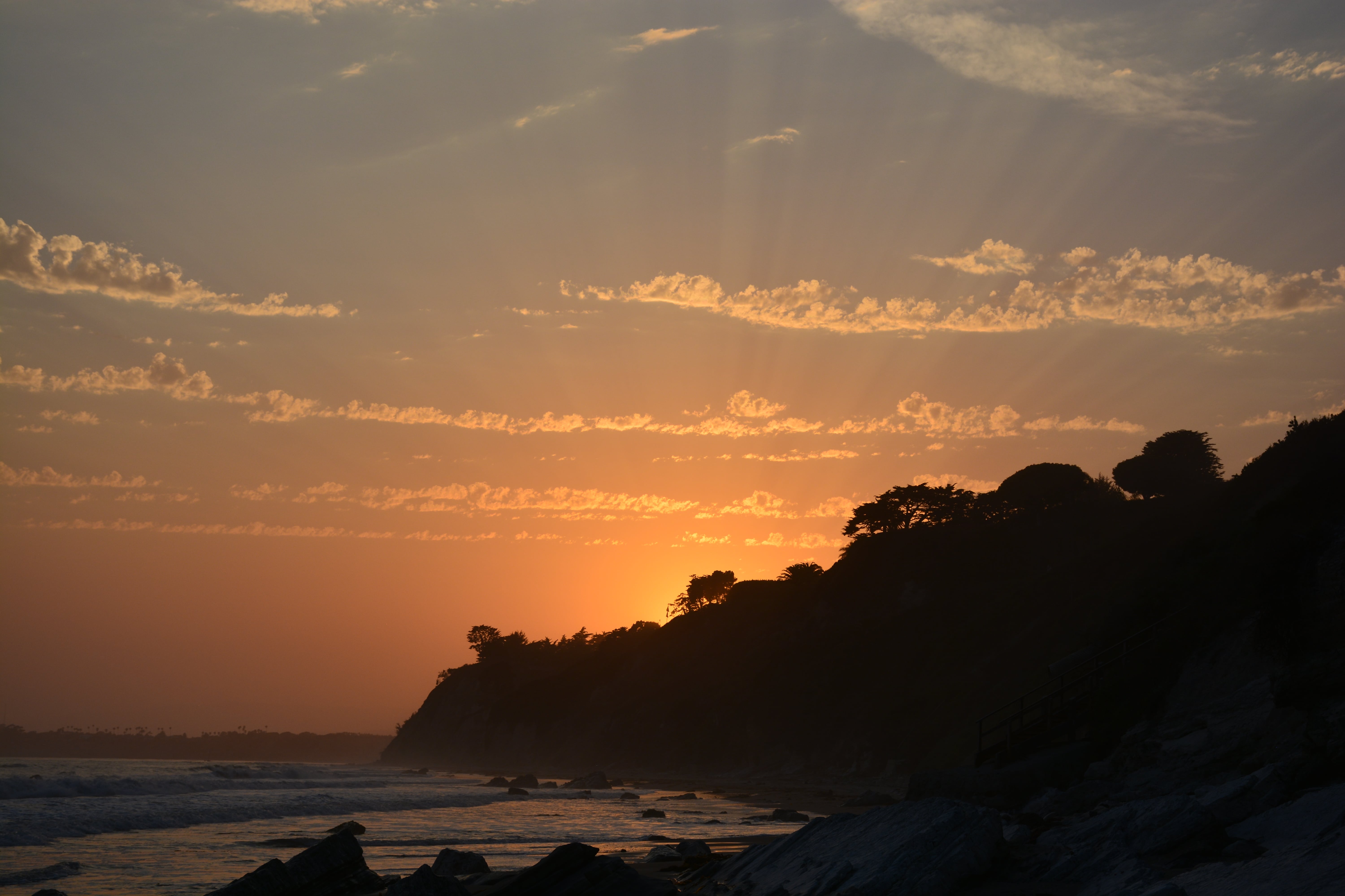 Sunset Over Moonlight Land