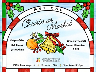 Musical christmas market flyer (facebook post) 320x240