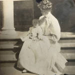 Marion Coffin Eells & son John Shepard Eells Jr. <span>© Anne T. Kent Room </span>