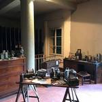 Exhibit reconstructing Marconi's Lab at his home near Bologna, Italy. 2017 <span>© Richard Nielsen </span>