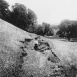 A view of the rift in the earth near the Shafter corral at Olema. <span>© Jack Mason Museum </span>