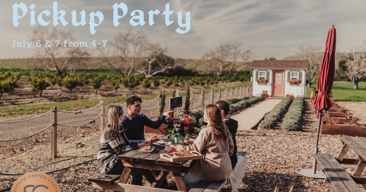 Summer Wine Club Pickup Party Saucelito Canyon