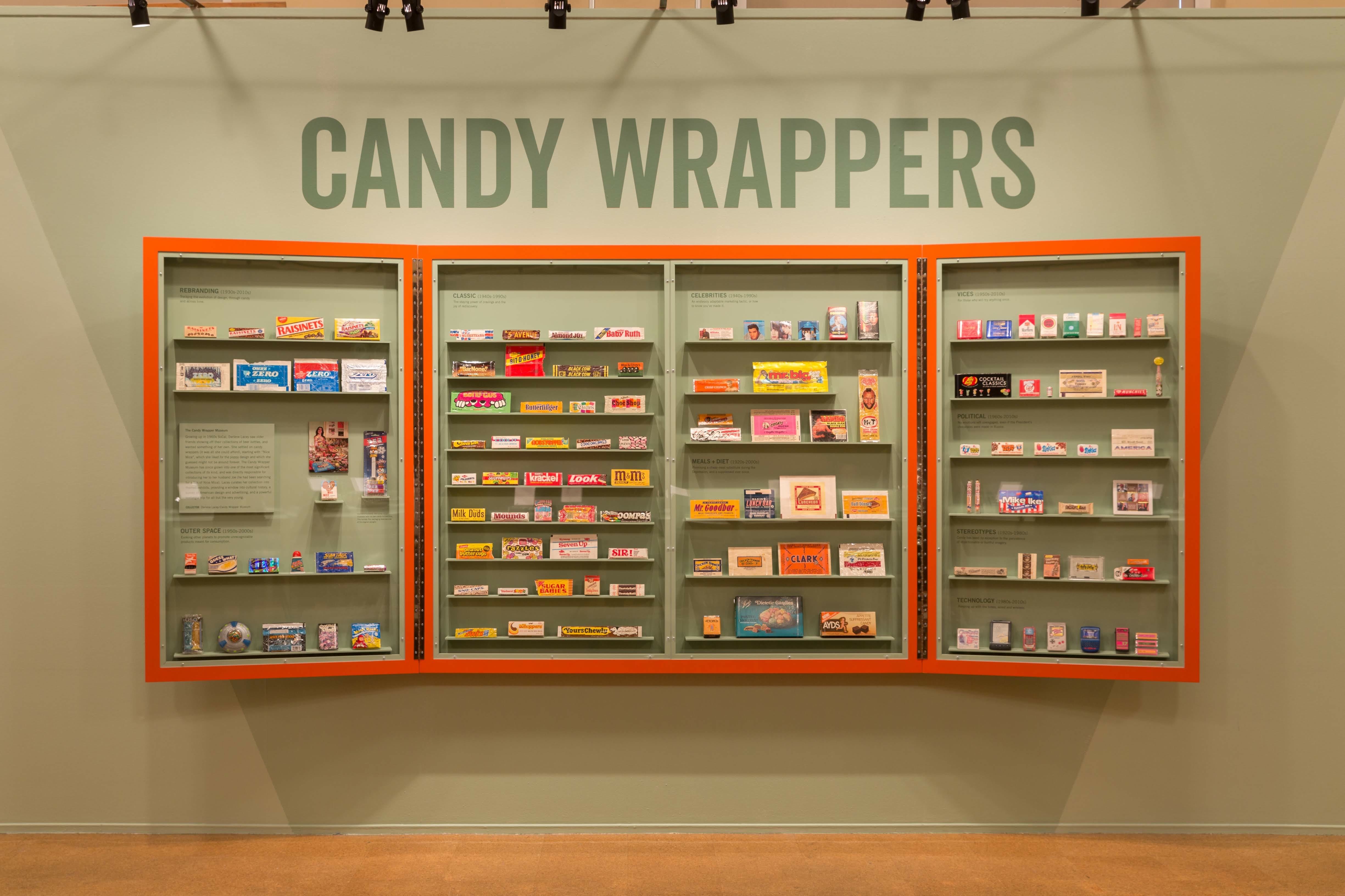 candy wrappers library foundation of los angeles candy wrappers