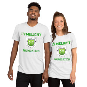 Unisex Lymelight White Collegiate T-Shirt