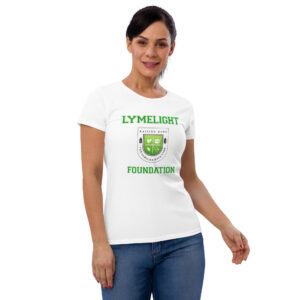 Women's Lymelight White Collegiate T-Shirt