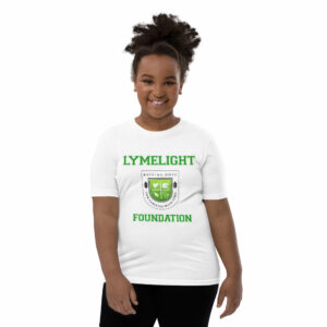 Youth Lymelight White Collegiate T-Shirt