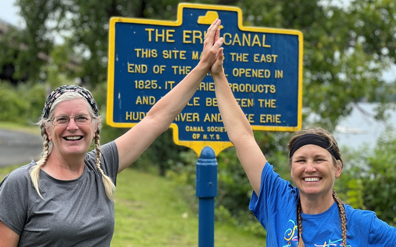 End-to-End Cycling of The Erie Canal