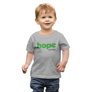 TODDLER LYMELIGHT GREY HOPE T-SHIRT
