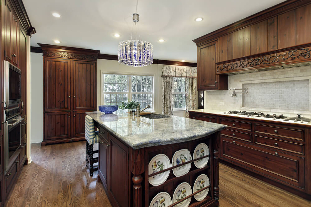 46 kitchens with dark