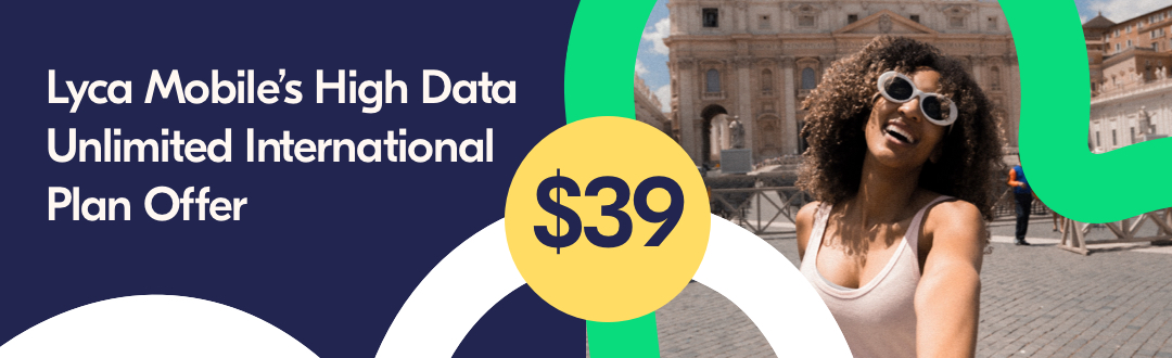 $39 unlimited international plan offer