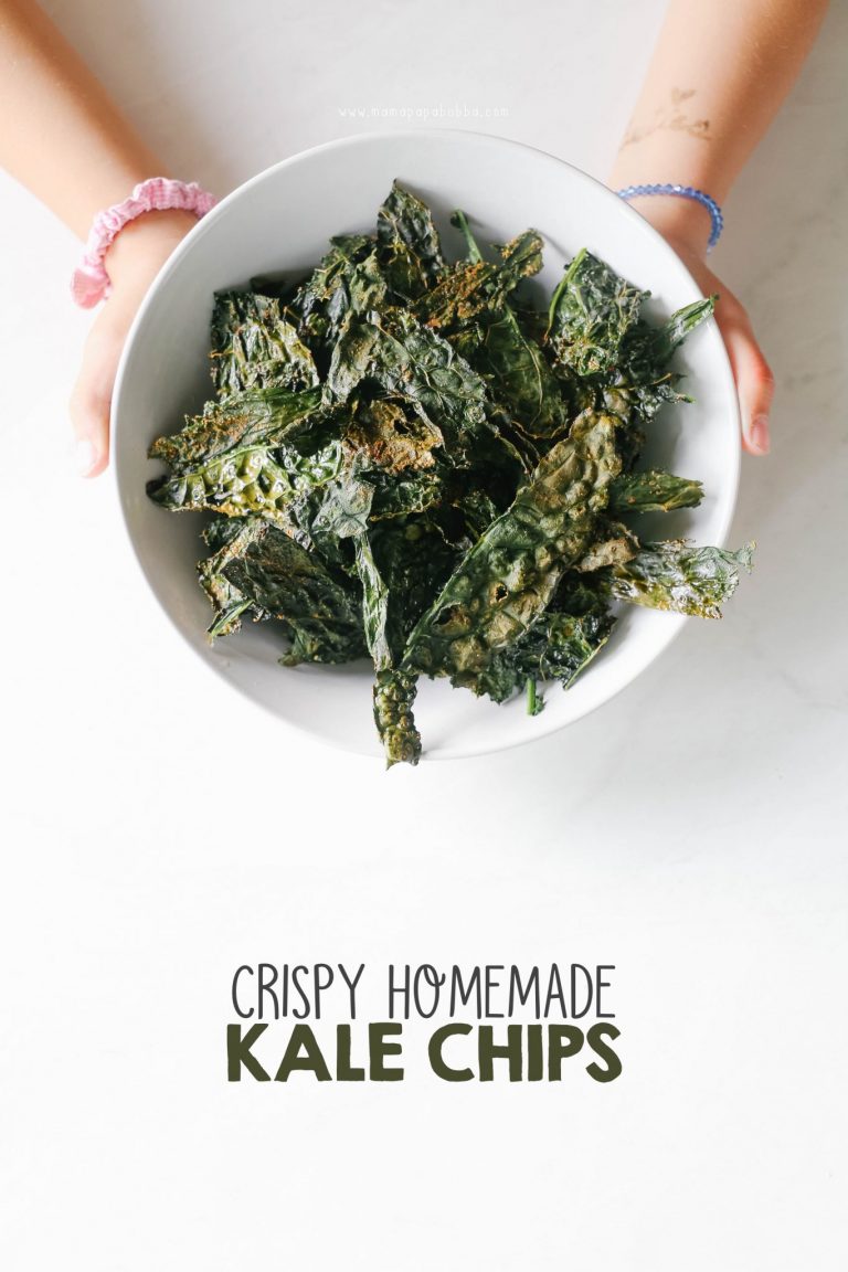 Homemade {Toddler Approved} Kale Chips Mama.Papa.Bubba.
