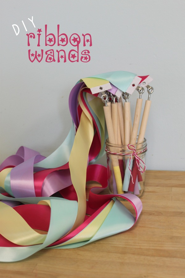 Diy Ribbon Wands Mama Papa Bubba