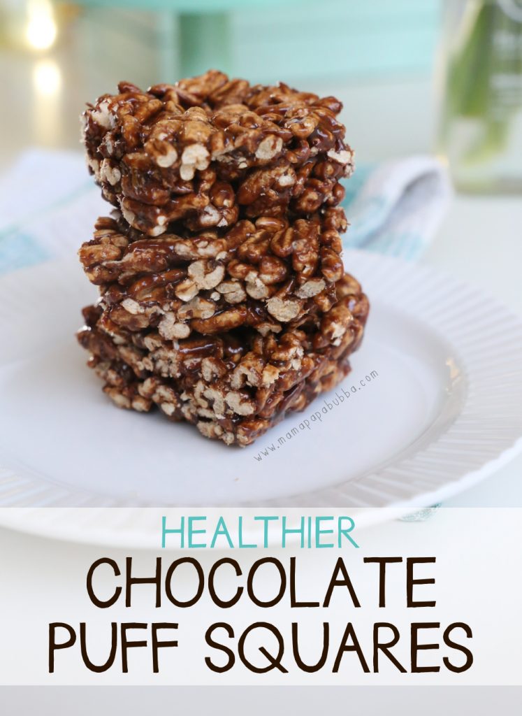 a healthy alternative to chocolate puffed wheat squares Archives Mama