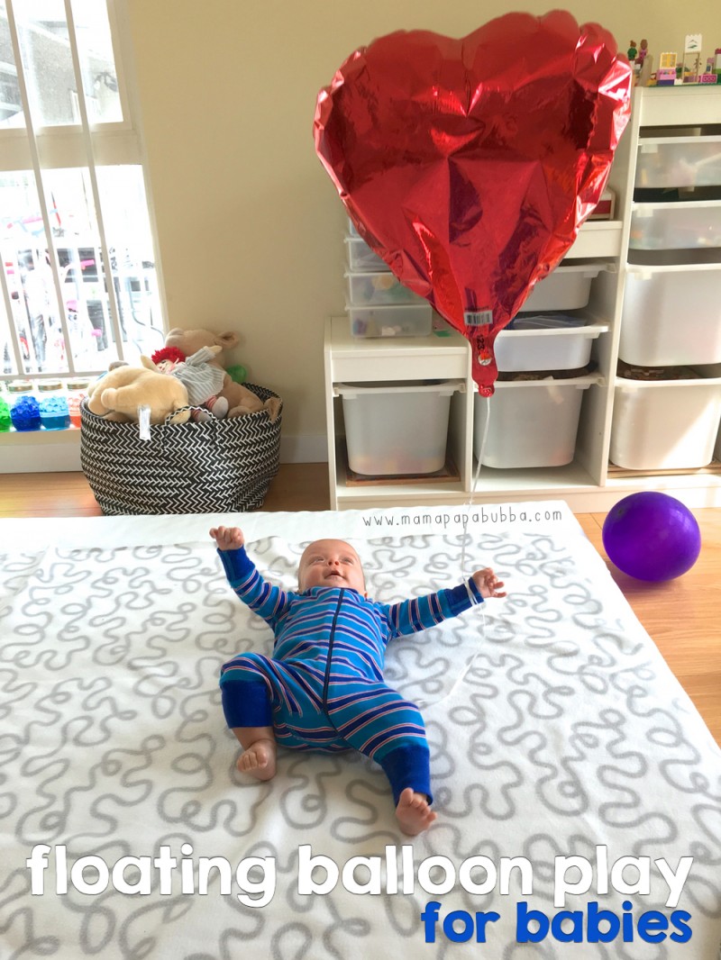 Floating Balloon Play for Babies Mama.Papa.Bubba.