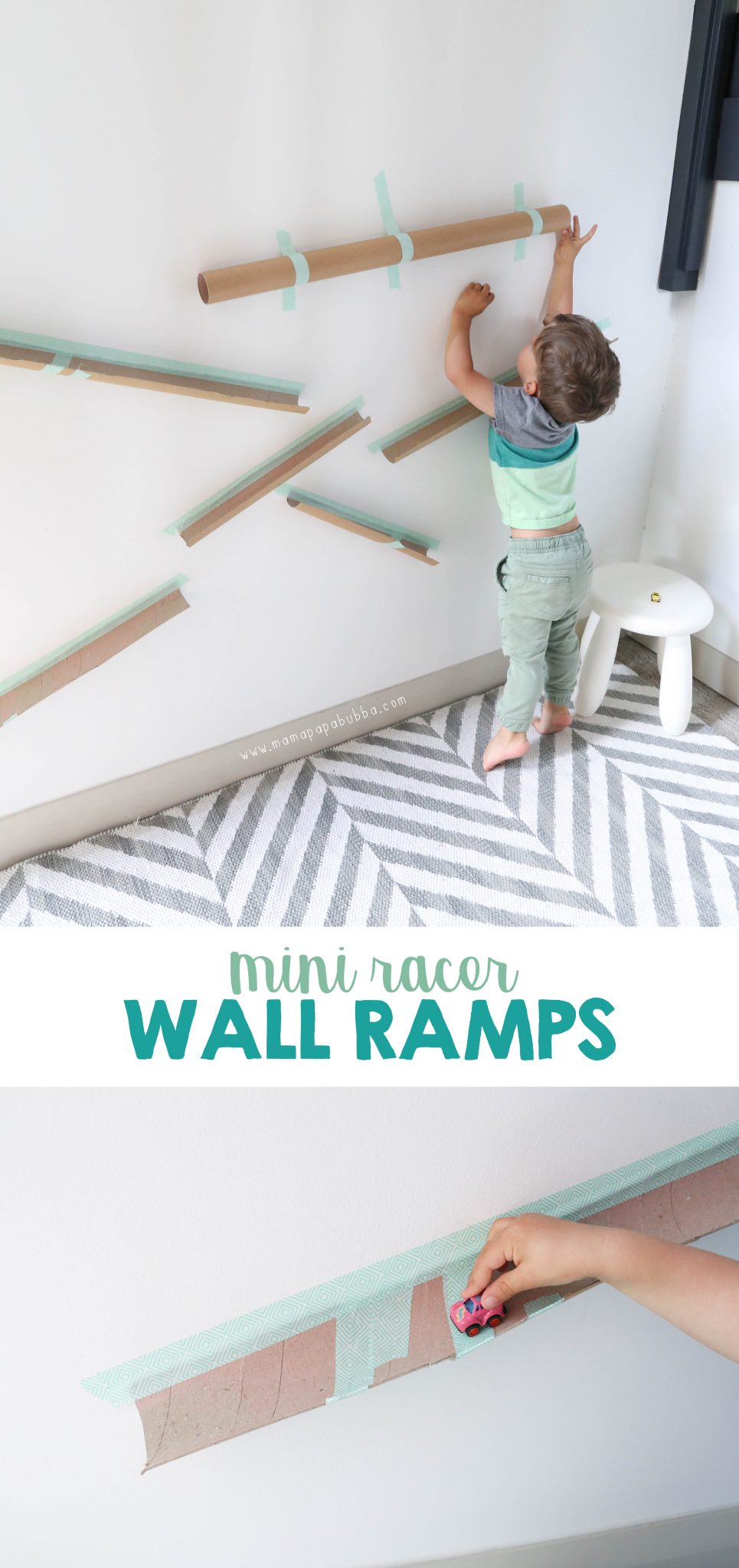 Mini Racer Wall Ramps | Mama.Papa.Bubba. Blog