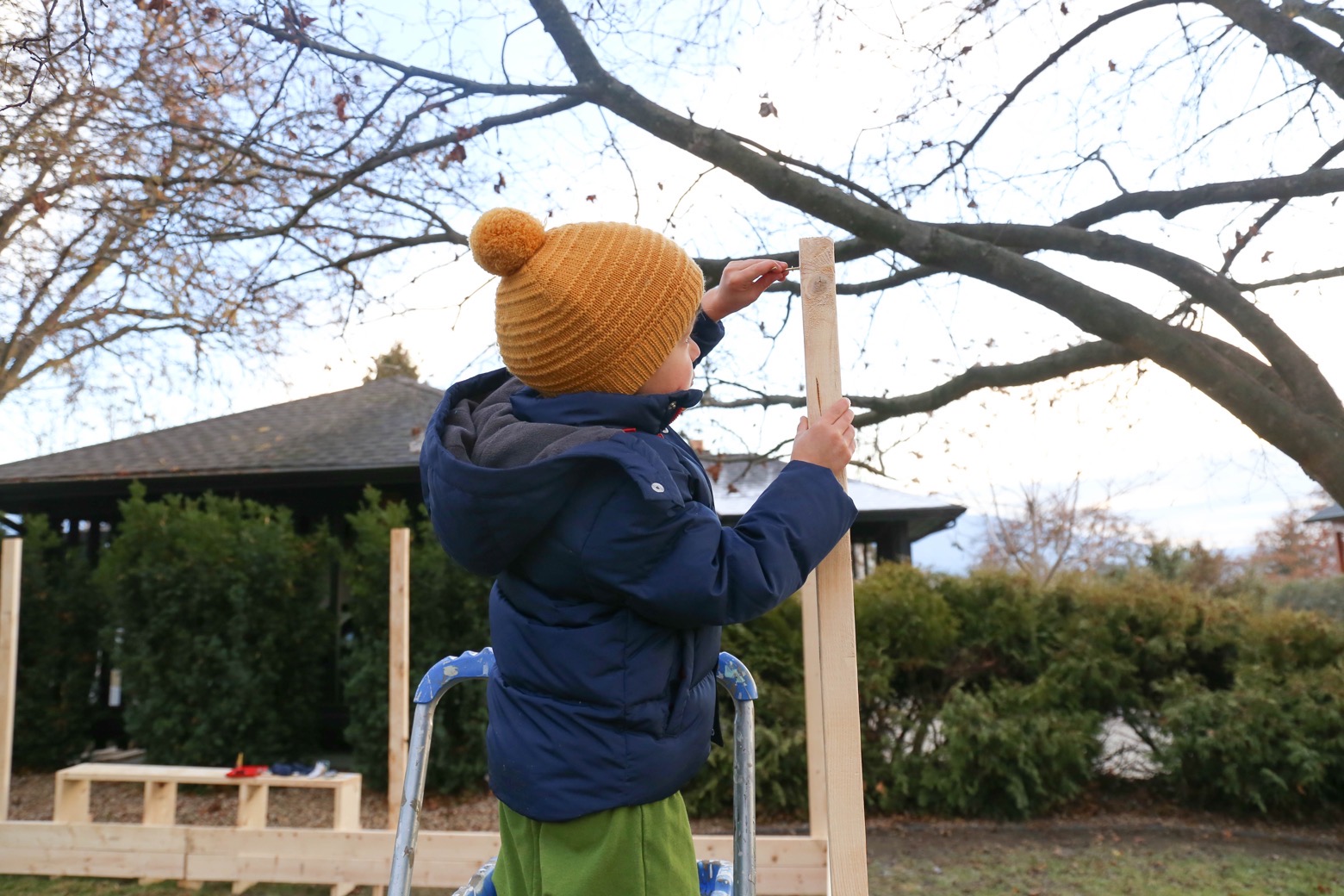 Easy DIY Outdoor Skating Rink | Mama.Papa.Bubba.