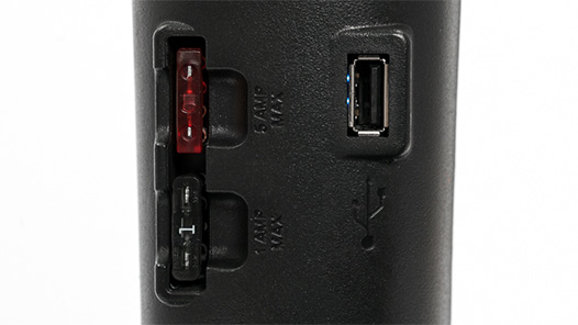 USB Connector in Tiller
