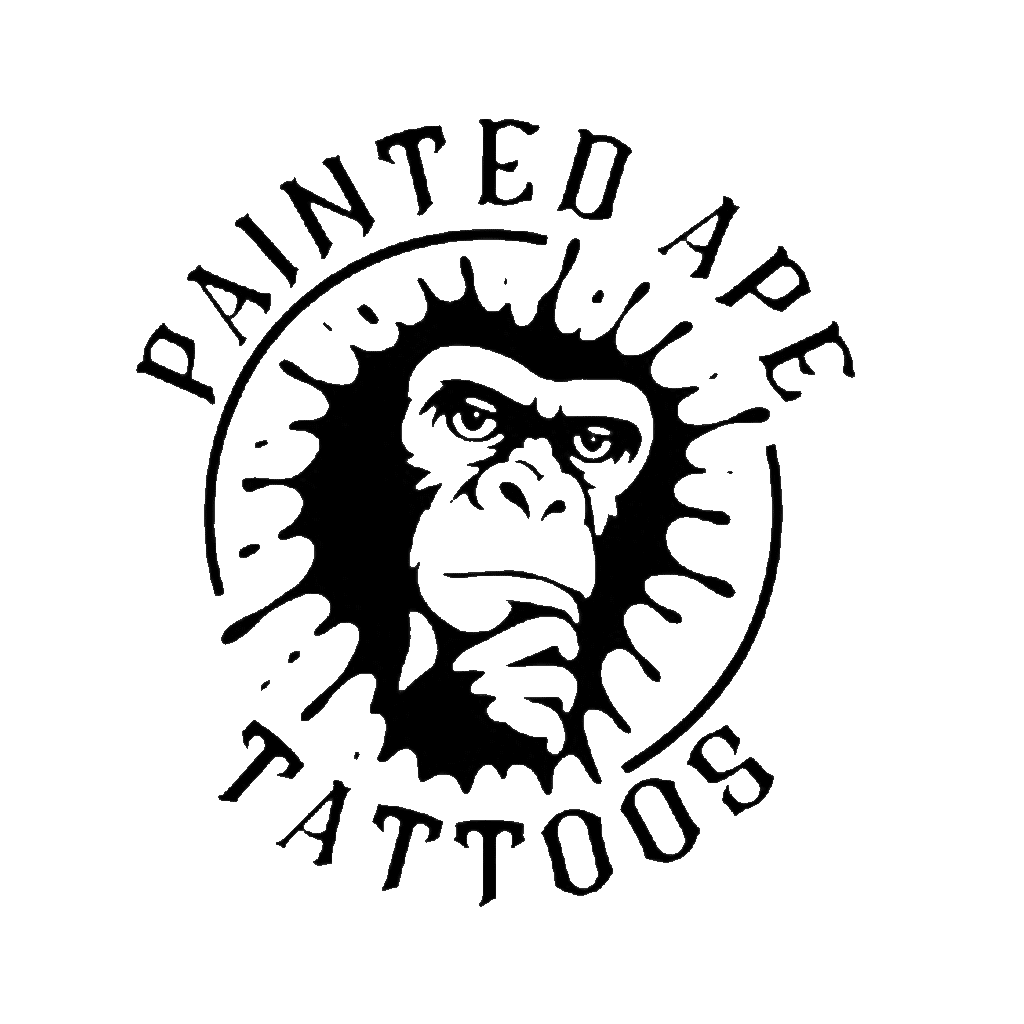 Painted Ape Gallery and Tattoos logo