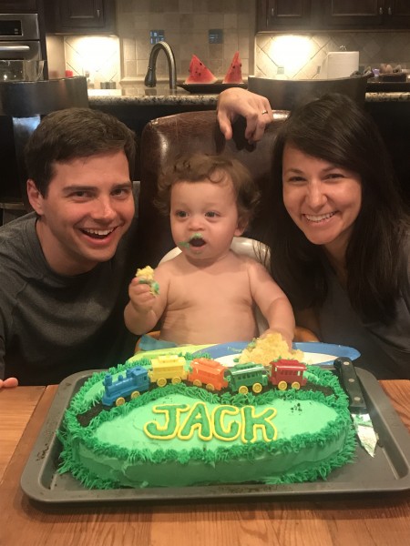 Jack's first birthday