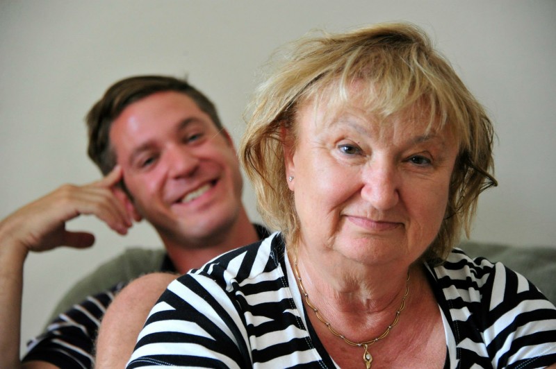 Frank and mom