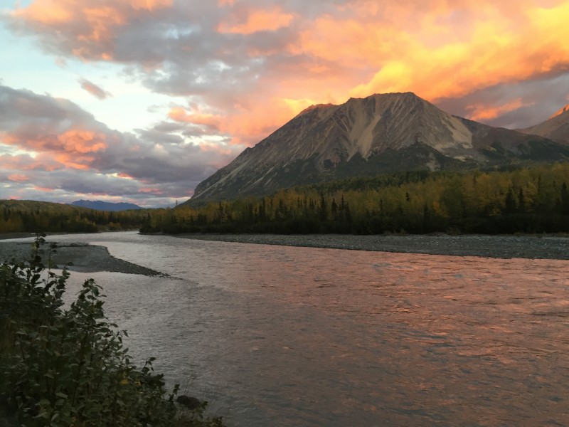 Pretty scenery alaska