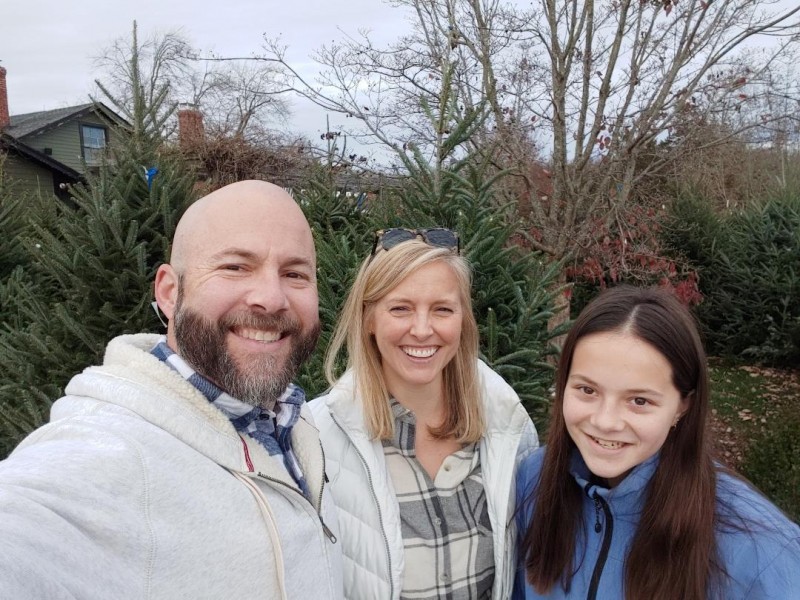 Getting the tree!