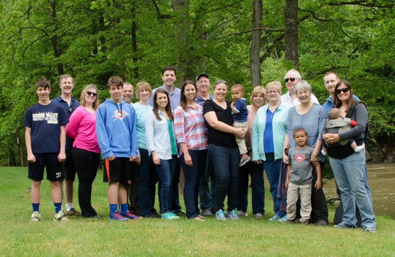 Family vacation in the mountains