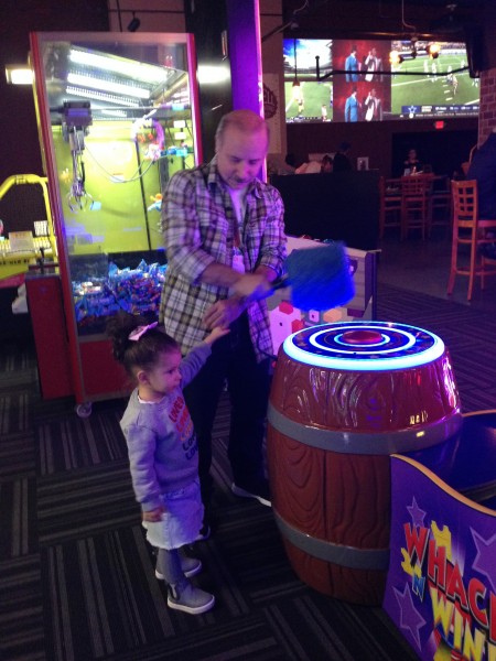 We love to play games!