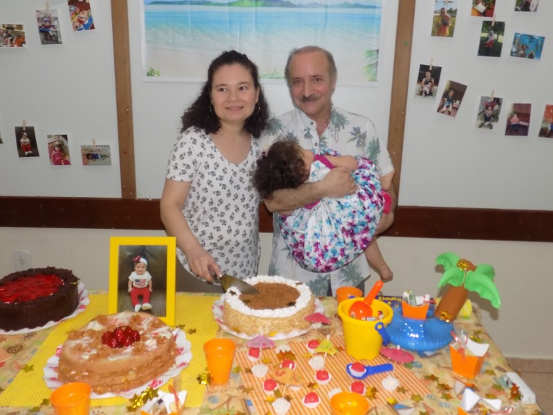 Our daughter's first birthday party!