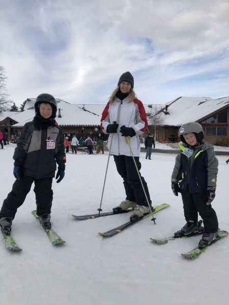 Skiing