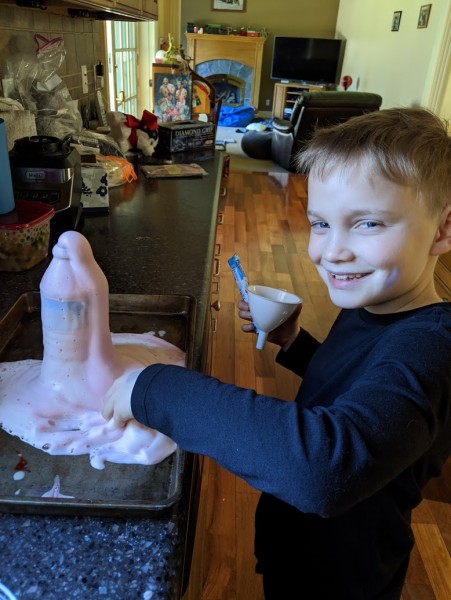 "Elephant toothpaste"