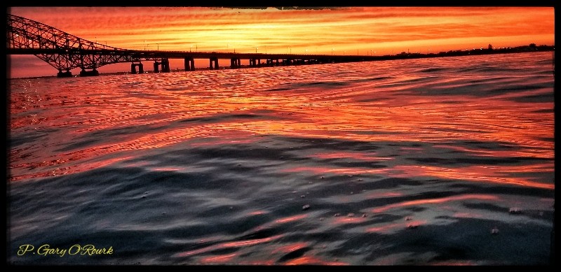 The south shore Sunset