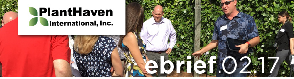 PlantHaven International e-Brief Newsletter, February 2017