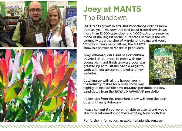 PlantHaven International e-Brief Newsletter, February 2017