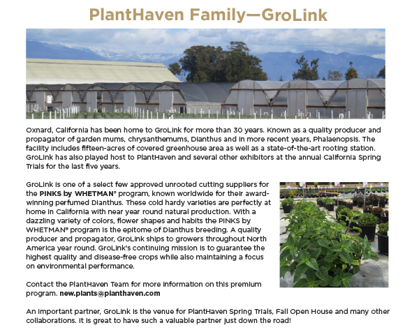 PlantHaven International e-Brief Newsletter, February 2017