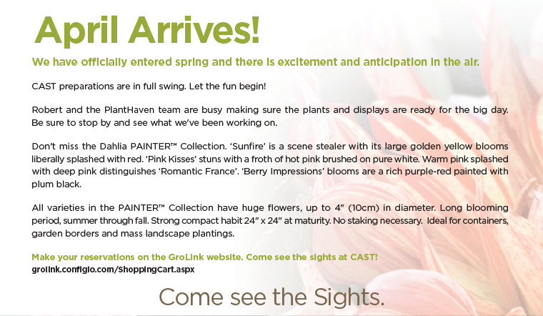 PlantHaven e-Brief Newsletter - April 2017