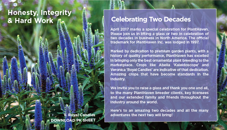 PlantHaven e-Brief Newsletter - April 2017