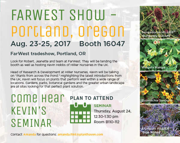 PlantHaven e-Brief Newsletter - August 2017