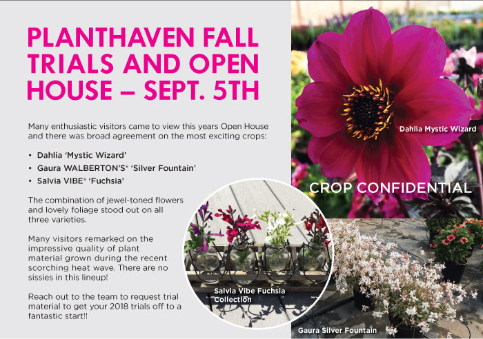 PlantHaven International e-Brief Newsletter - October 2017